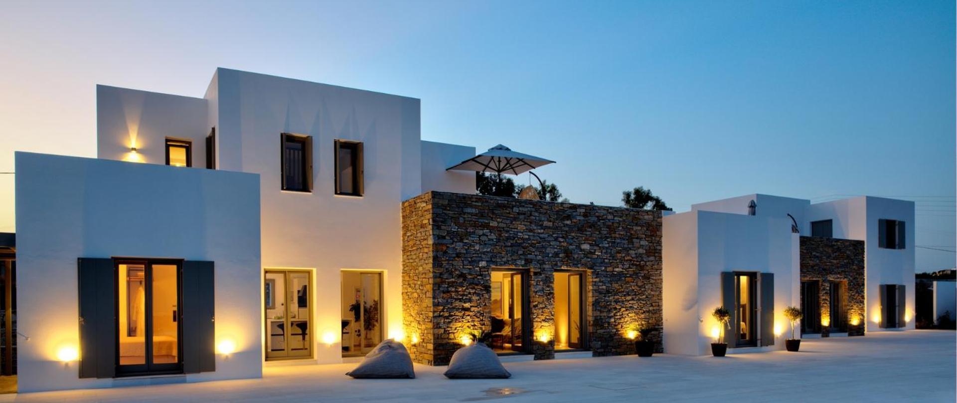 Golden Bay Luxury Villas And Suites Chrisi Akti  Exterior photo